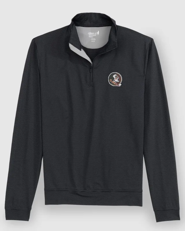 Florida State Jamie Jacquard Stretch 1/4-Zip Pullover sold by Johnnie-O