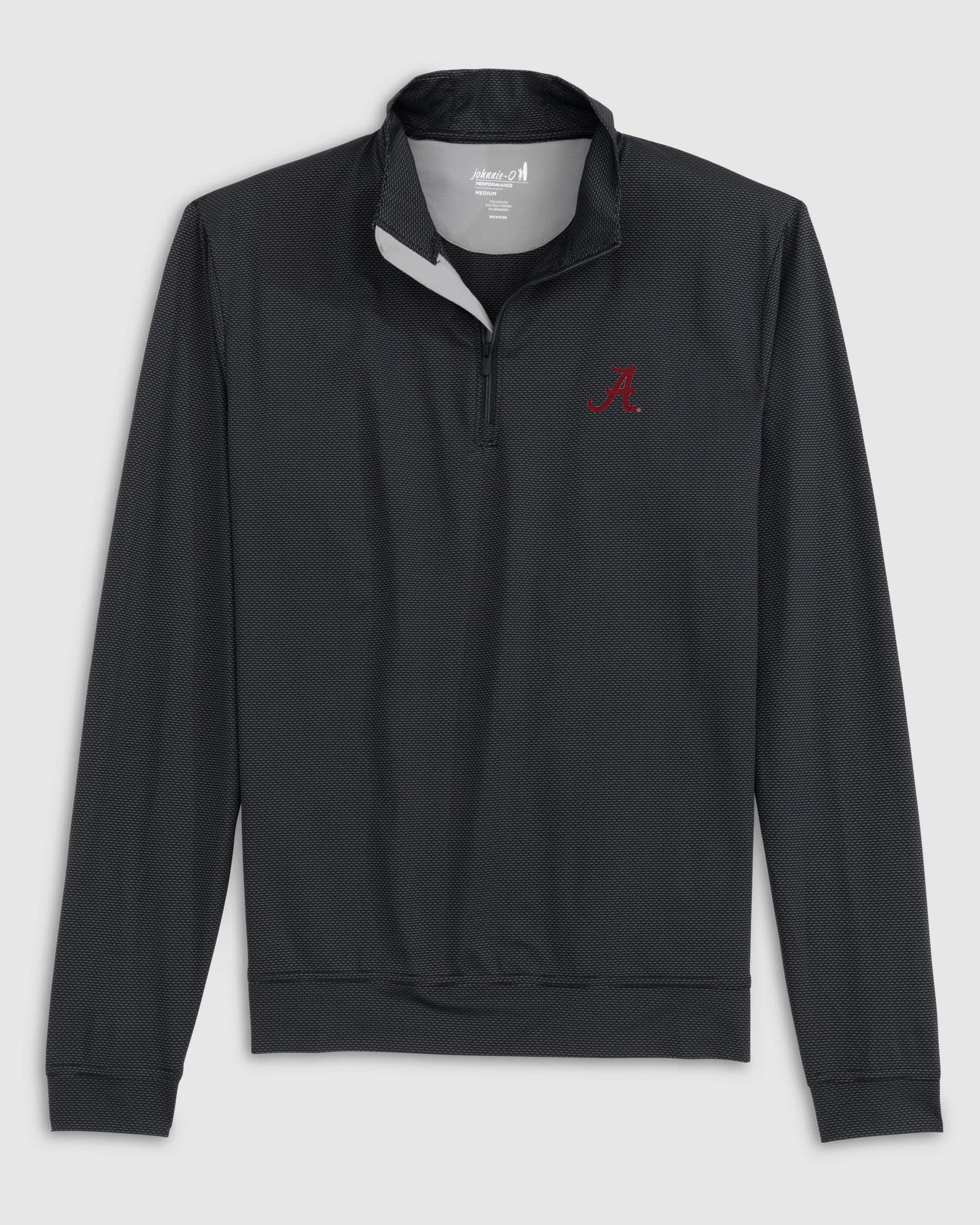 Alabama Jamie Jacquard Stretch 1/4-Zip Pullover sold by Johnnie-O