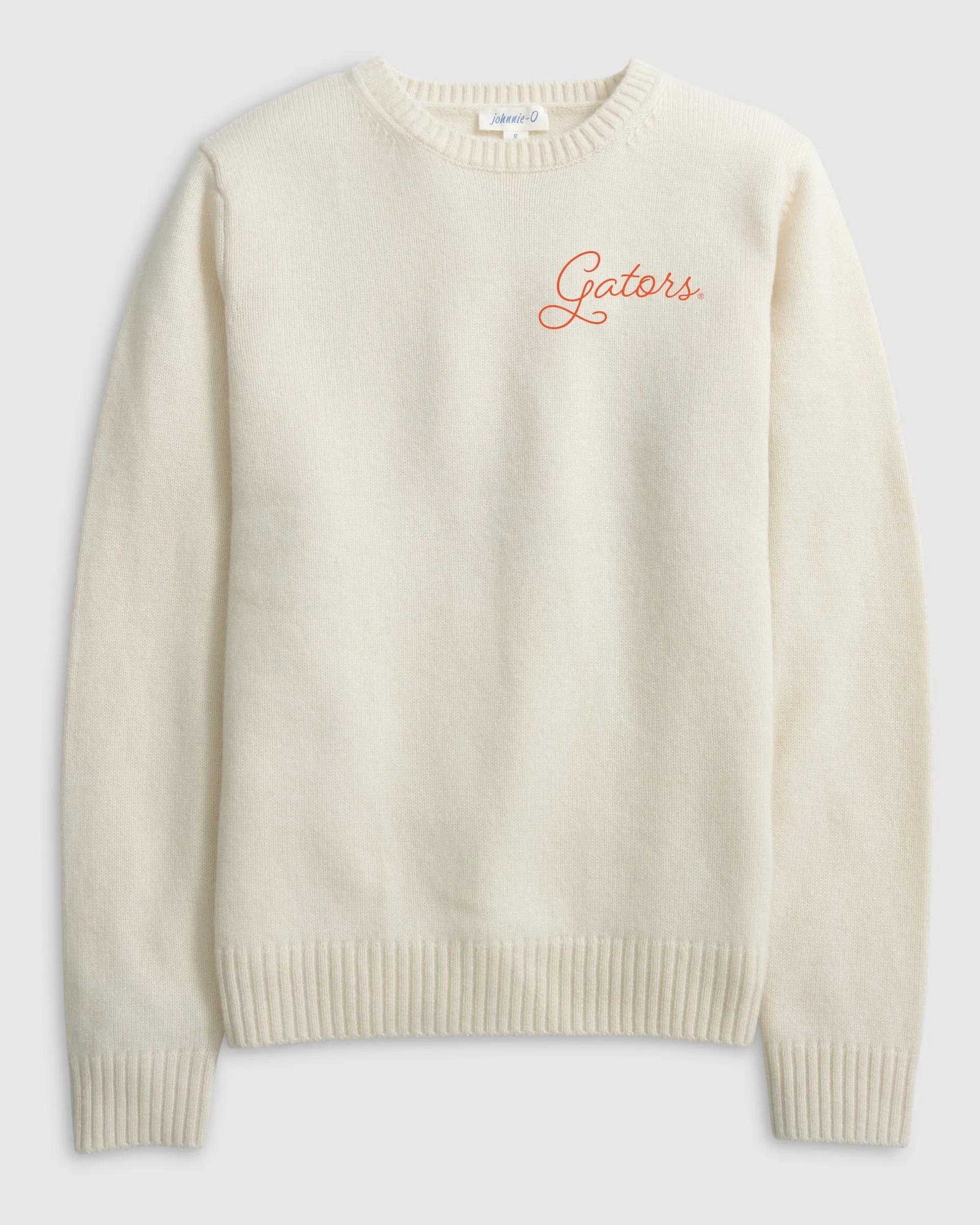 Women's Florida Everyday Cashmere Blend Crewneck Sweater - Script Logo sold by Johnnie-O product image thumbnail 3