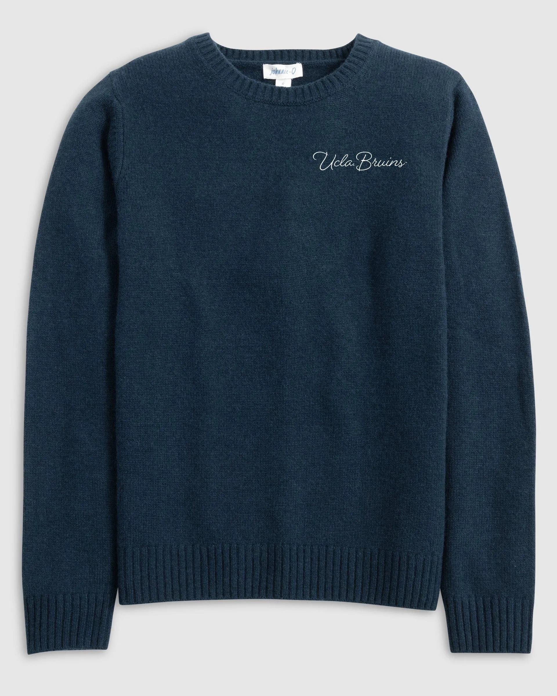 Women's UCLA Everyday Cashmere Blend Crewneck Sweater - Script Logo sold by Johnnie-O product image thumbnail 2