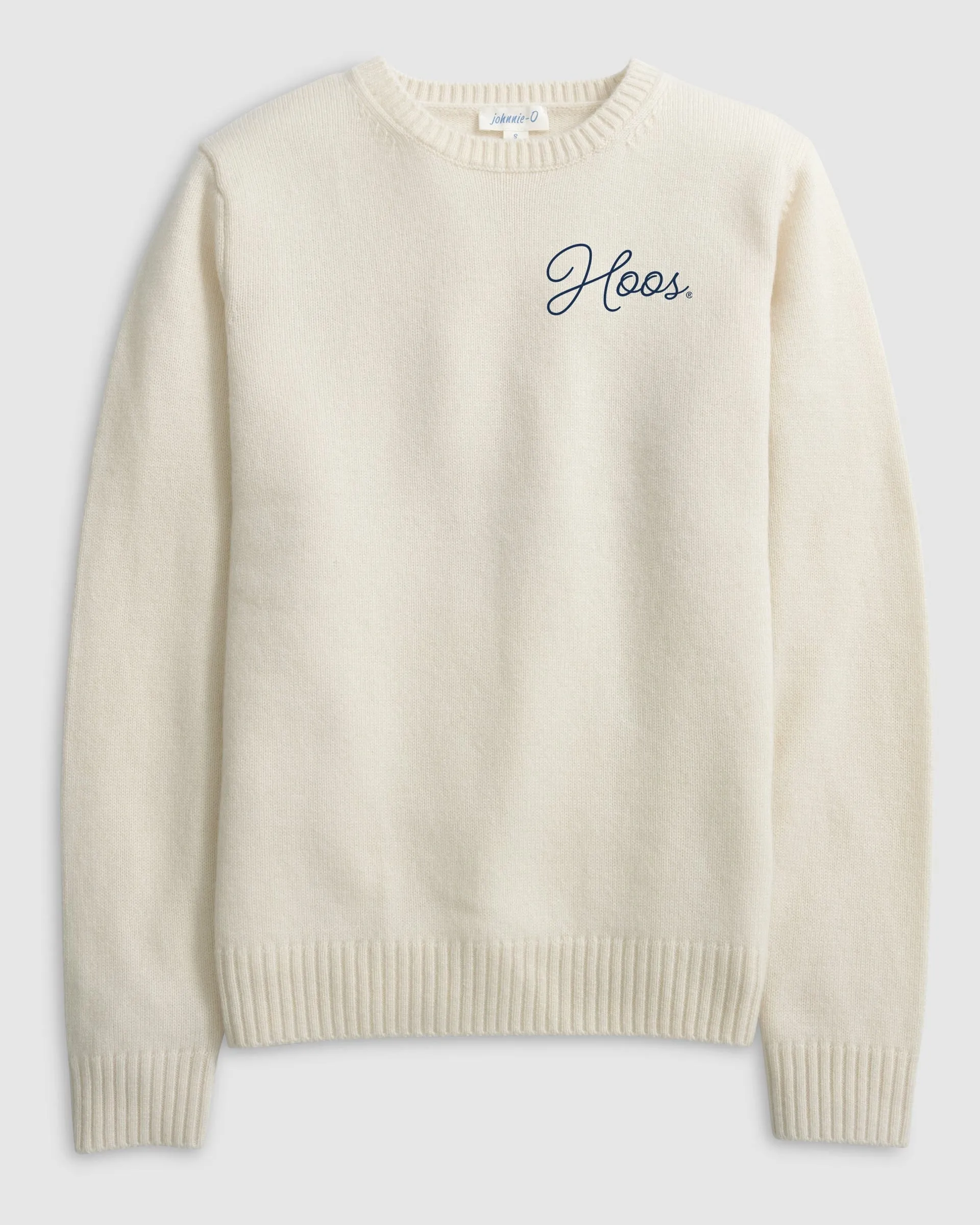 Women's Virginia Everyday Cashmere Blend Crewneck Sweater - Script Logo sold by Johnnie-O product image thumbnail 4