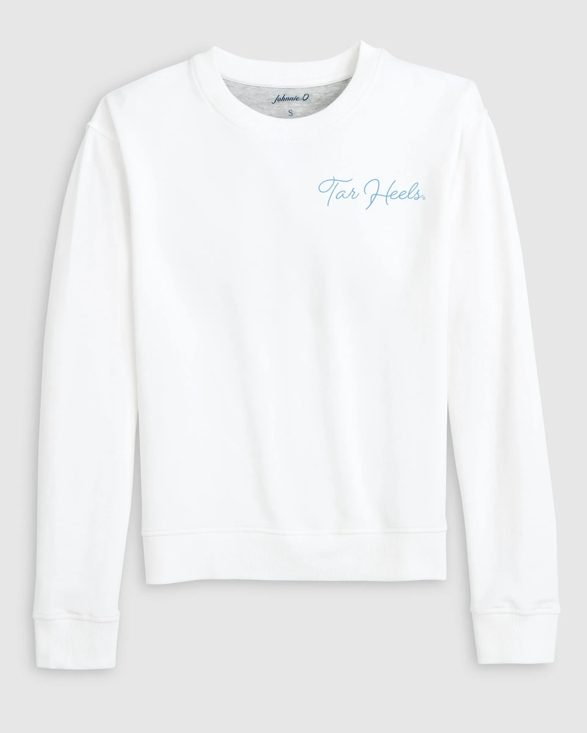 Women's North Carolina Everyday Cashmere Blend Crewneck Sweater - Script Logo sold by Johnnie-O product image thumbnail 4