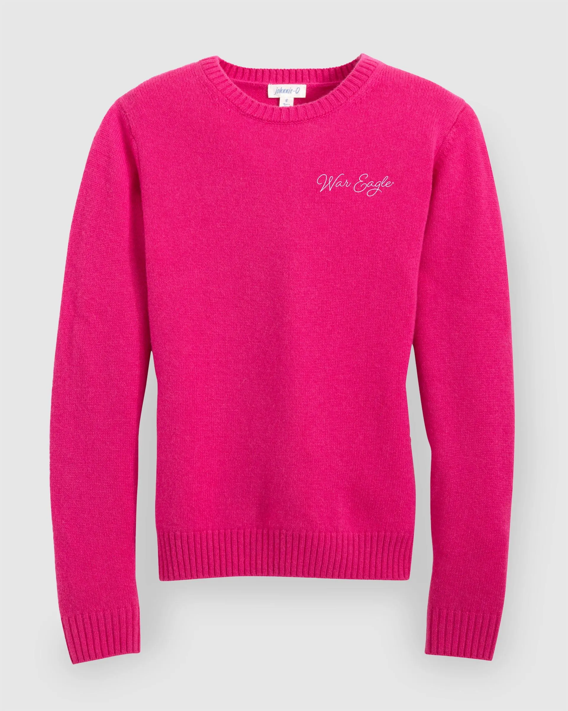 Women's Auburn Everyday Cashmere Blend Crewneck Sweater - Script Logo sold by Johnnie-O product image thumbnail 3