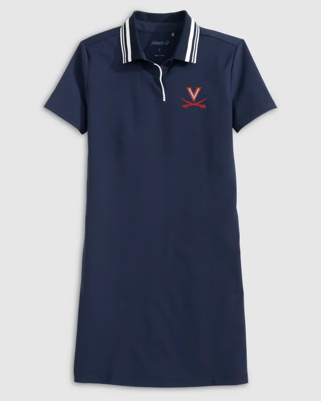 Women's Virginia Tessa Performance Golf Dress sold by Johnnie-O
