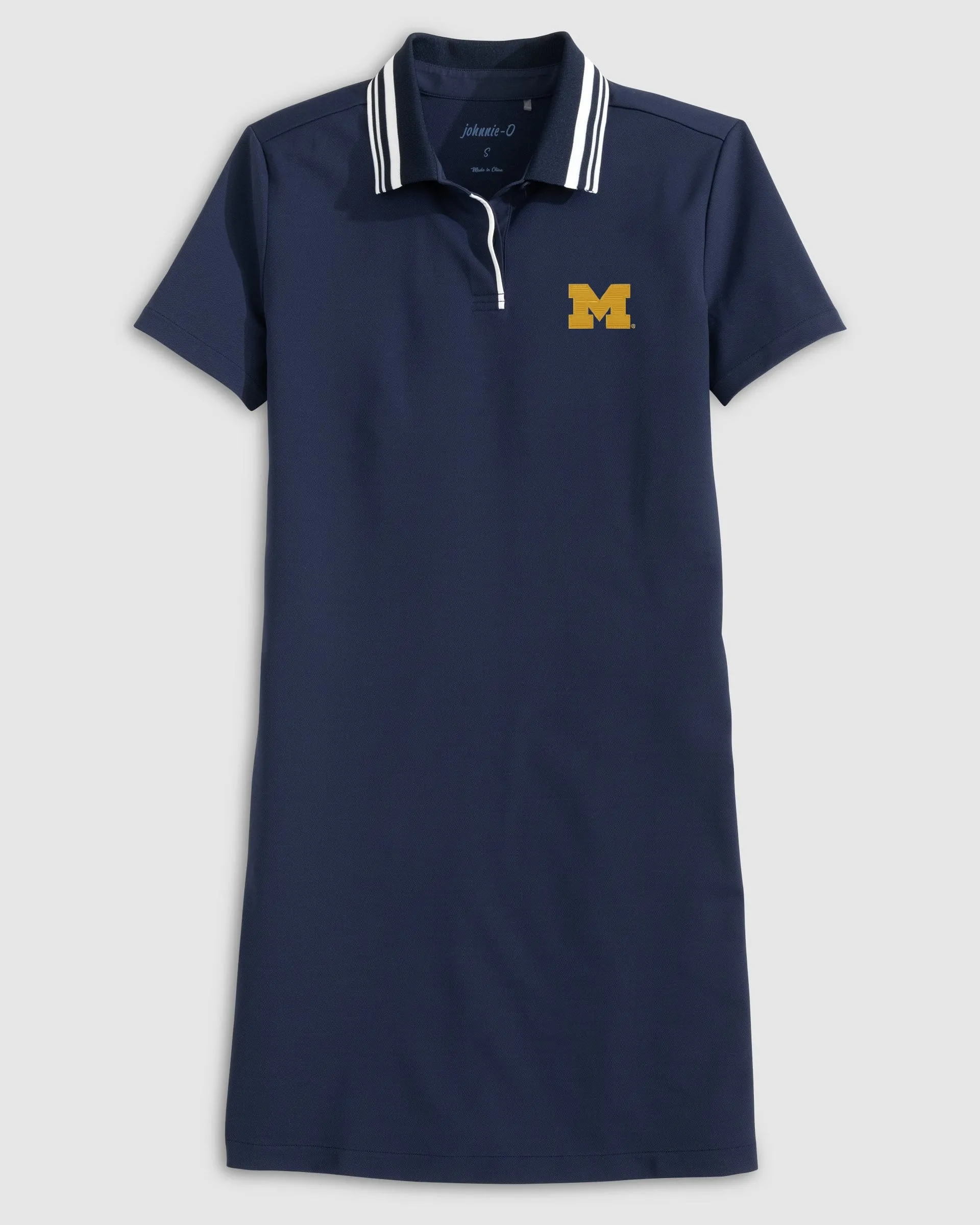Women's Michigan Tessa Performance Golf Dress sold by Johnnie-O