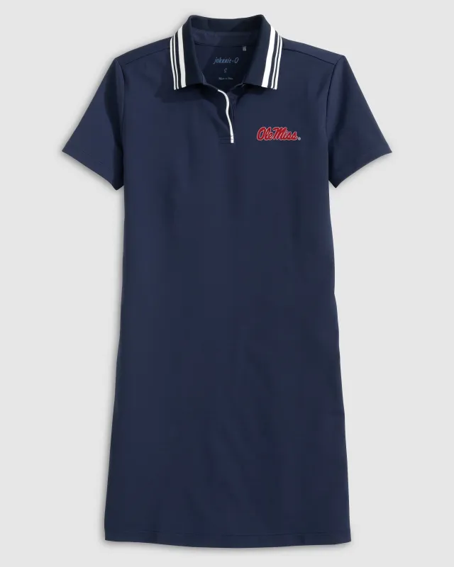 Women's Ole Miss Tessa Performance Golf Dress sold by Johnnie-O