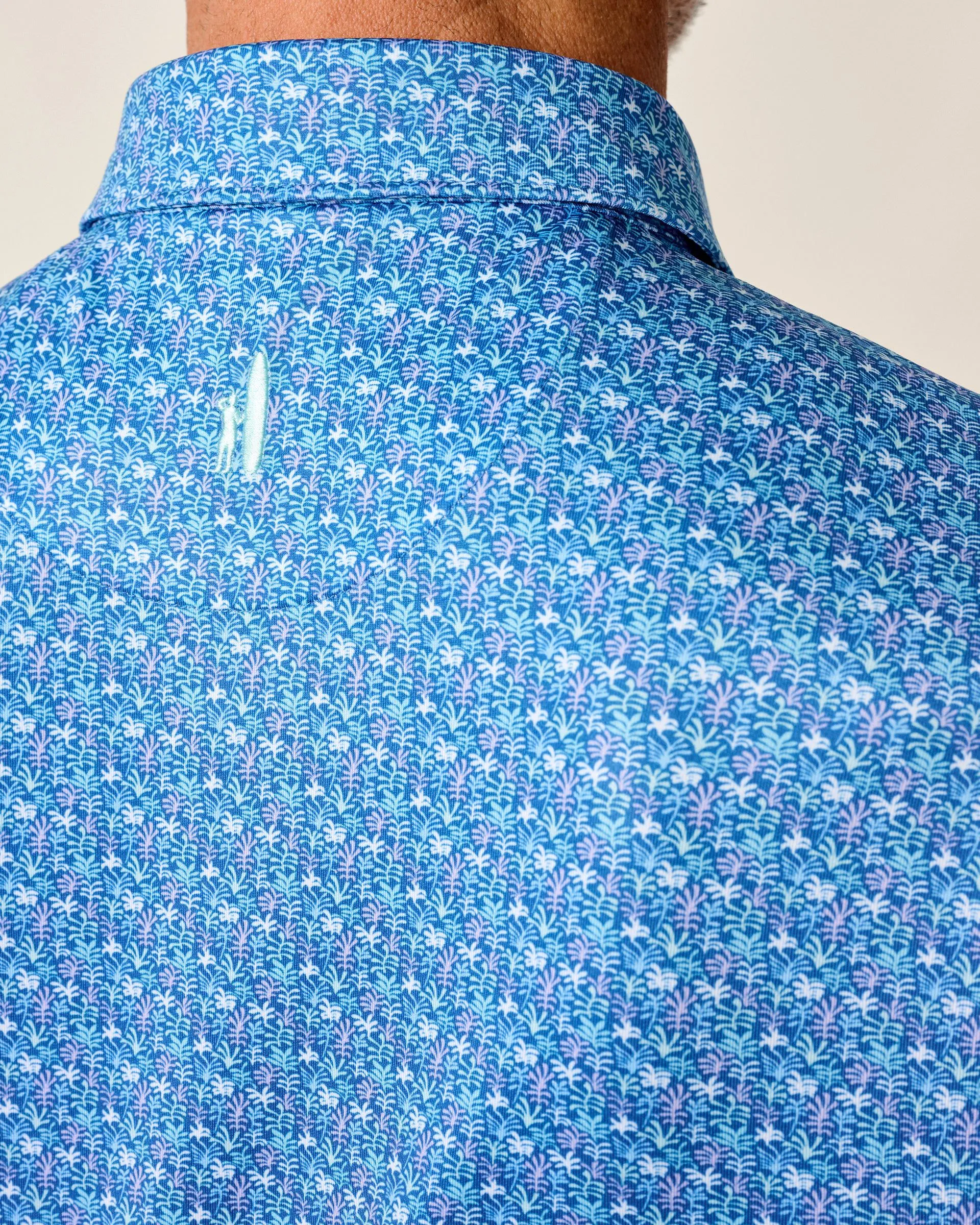 Performance Jersey Polo - Floral Reef sold by Johnnie-O product image thumbnail 3