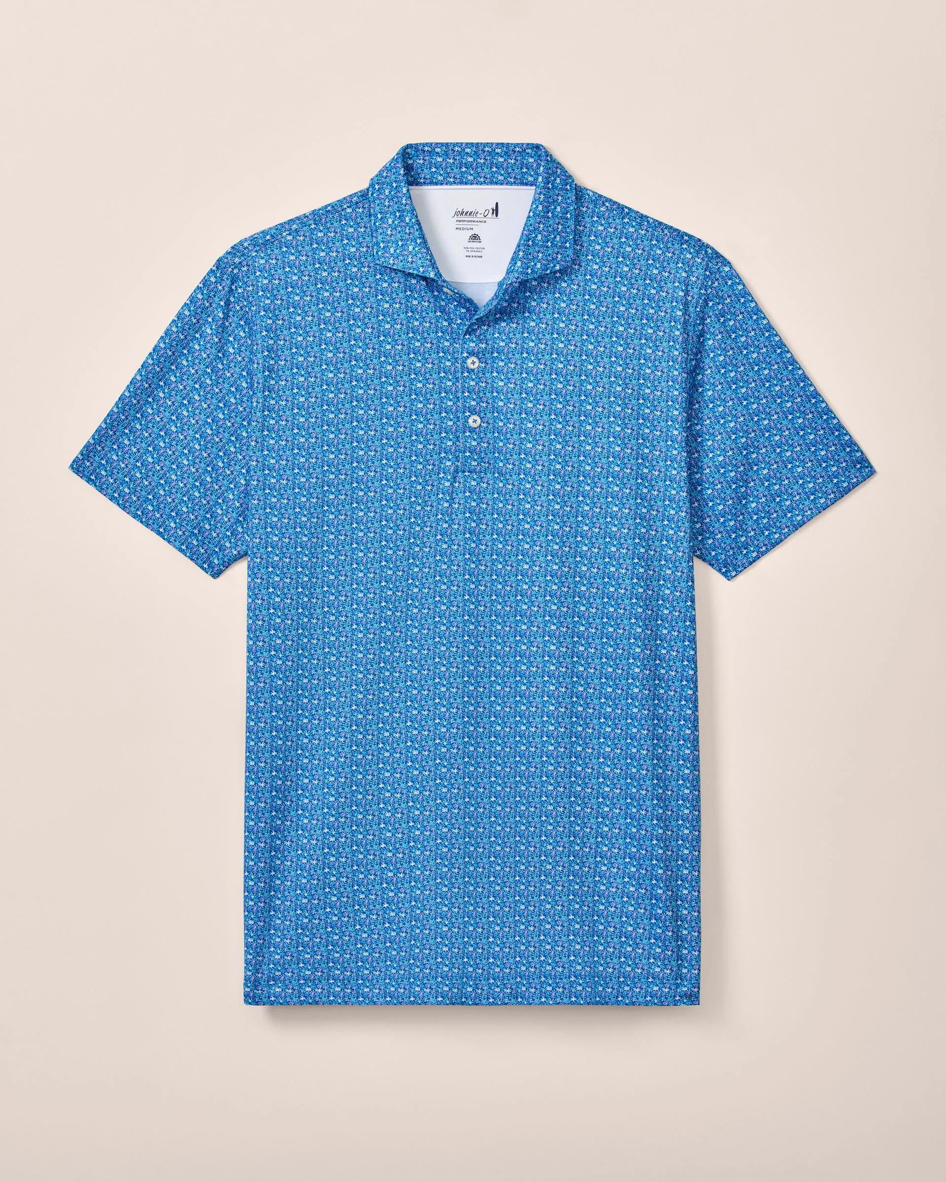 Performance Jersey Polo - Floral Reef sold by Johnnie-O product image thumbnail 5