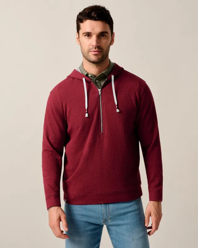 Zoeller Lakewave Half-Zip Hoodie sold by Johnnie-O