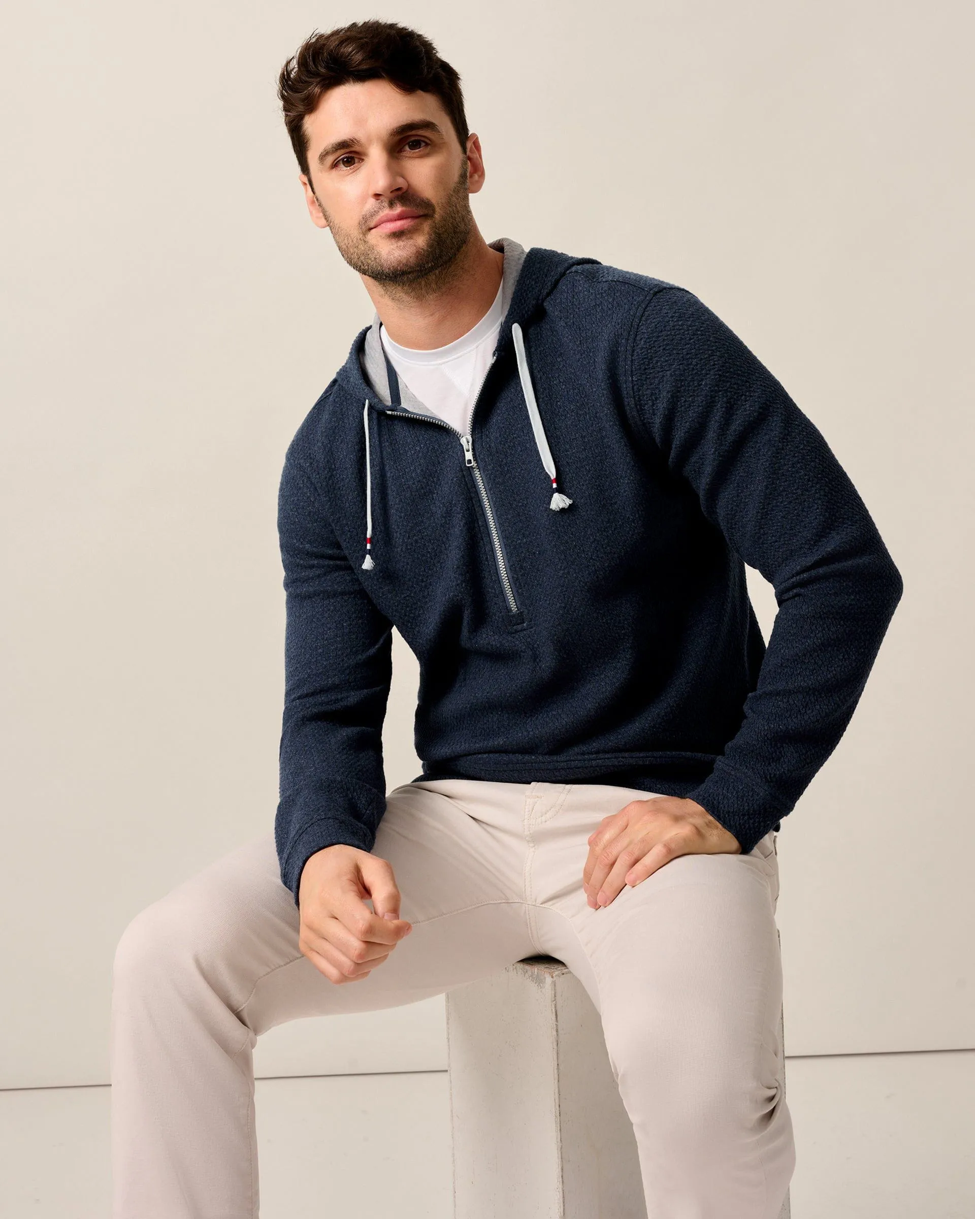 Zoeller Lakewave Half-Zip Hoodie sold by Johnnie-O product image thumbnail 4