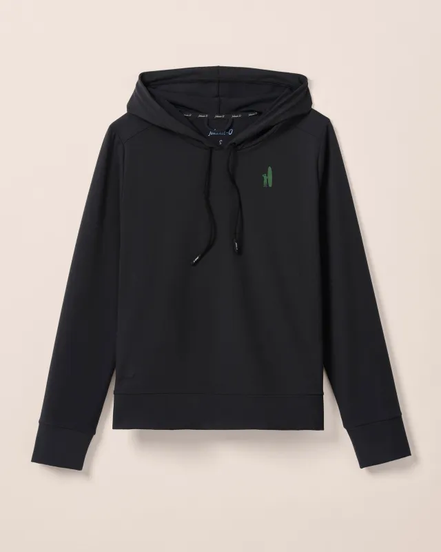 Women's Custom Surfer Logo Nalla Performance Hoodie sold by Johnnie-O