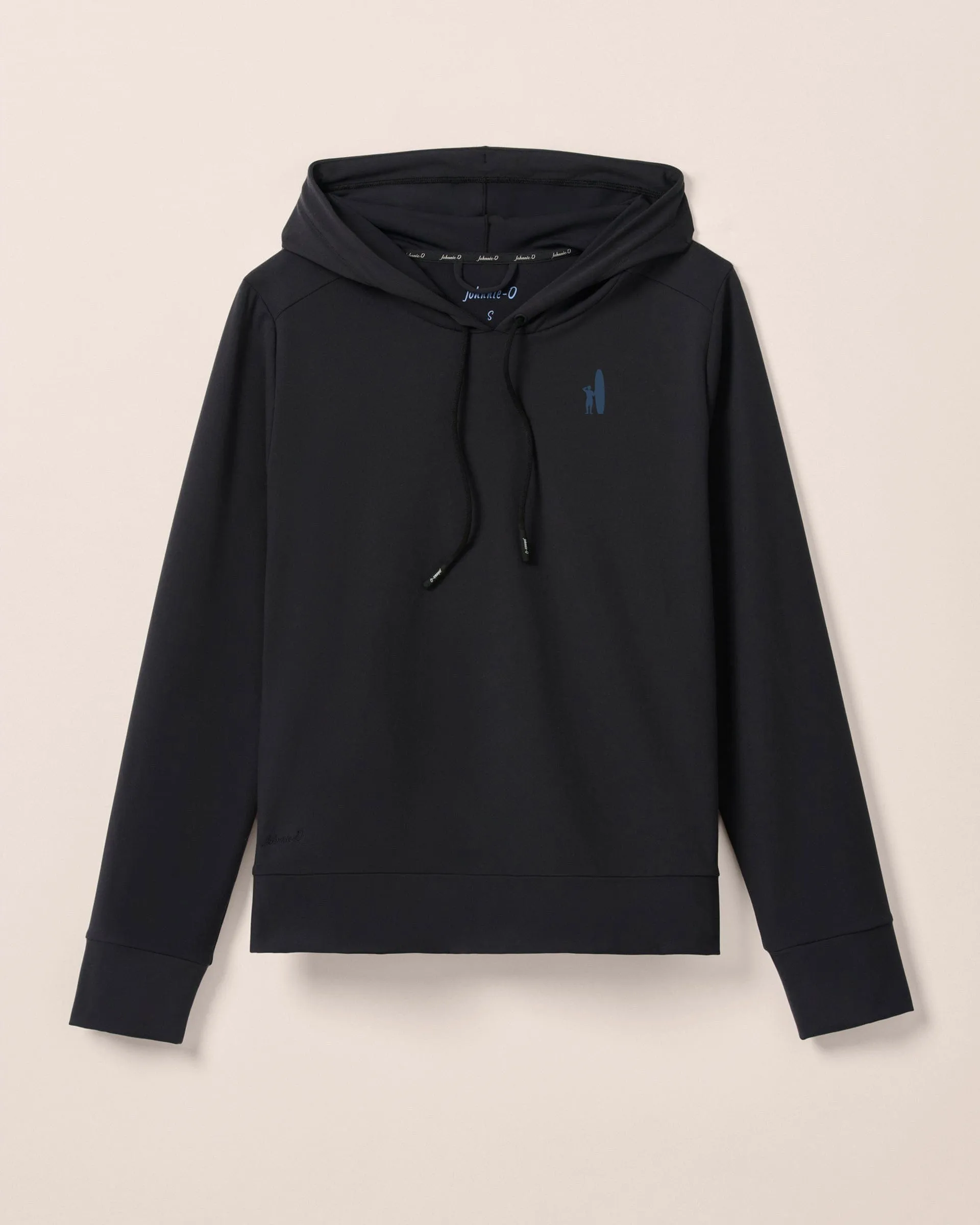 Women's Custom Surfer Logo Nalla Performance Hoodie sold by Johnnie-O product image thumbnail 3