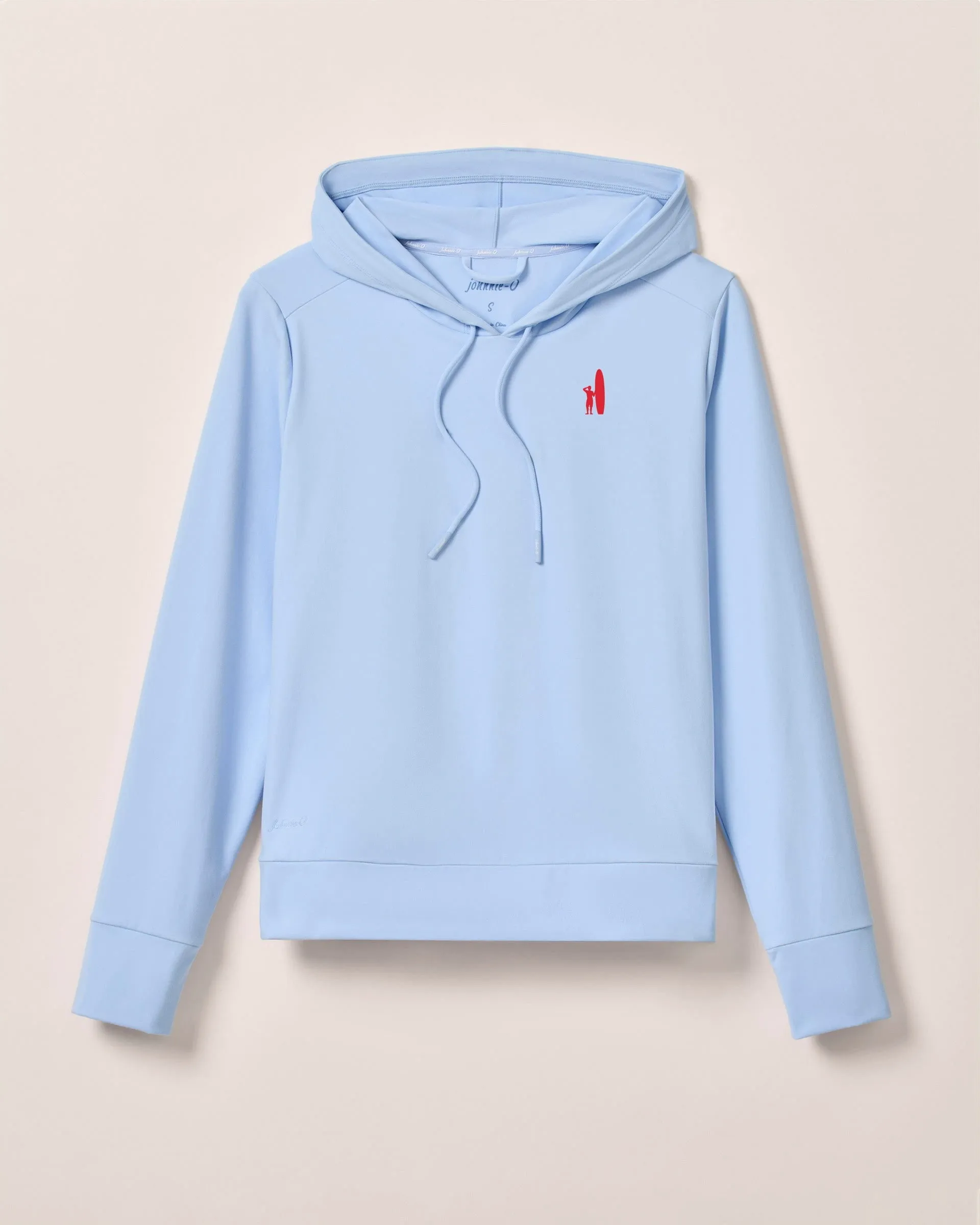 Women's Custom Surfer Logo Nalla Performance Hoodie sold by Johnnie-O product image thumbnail 3