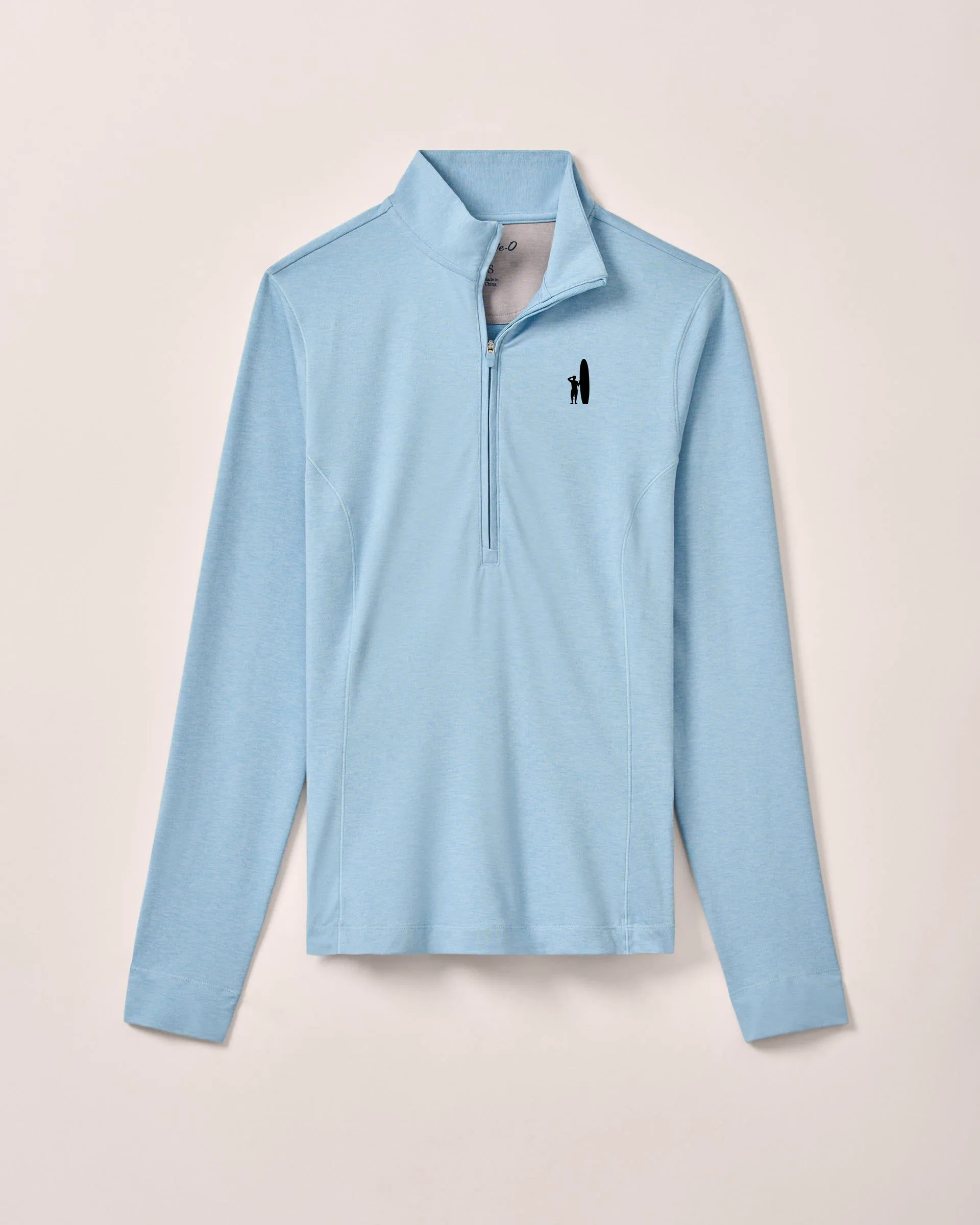 Women's Custom Surfer Logo Susie Performance 1/4 Zip sold by Johnnie-O product image thumbnail 2