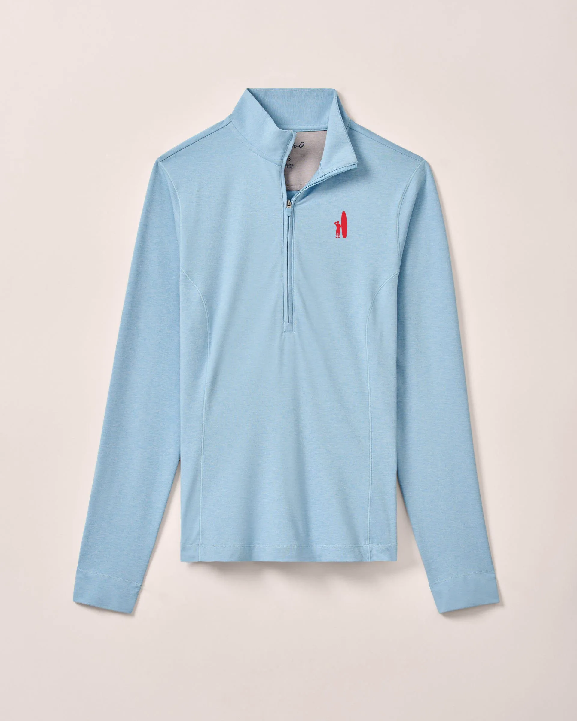 Women's Custom Surfer Logo Susie Performance 1/4 Zip sold by Johnnie-O product image thumbnail 4