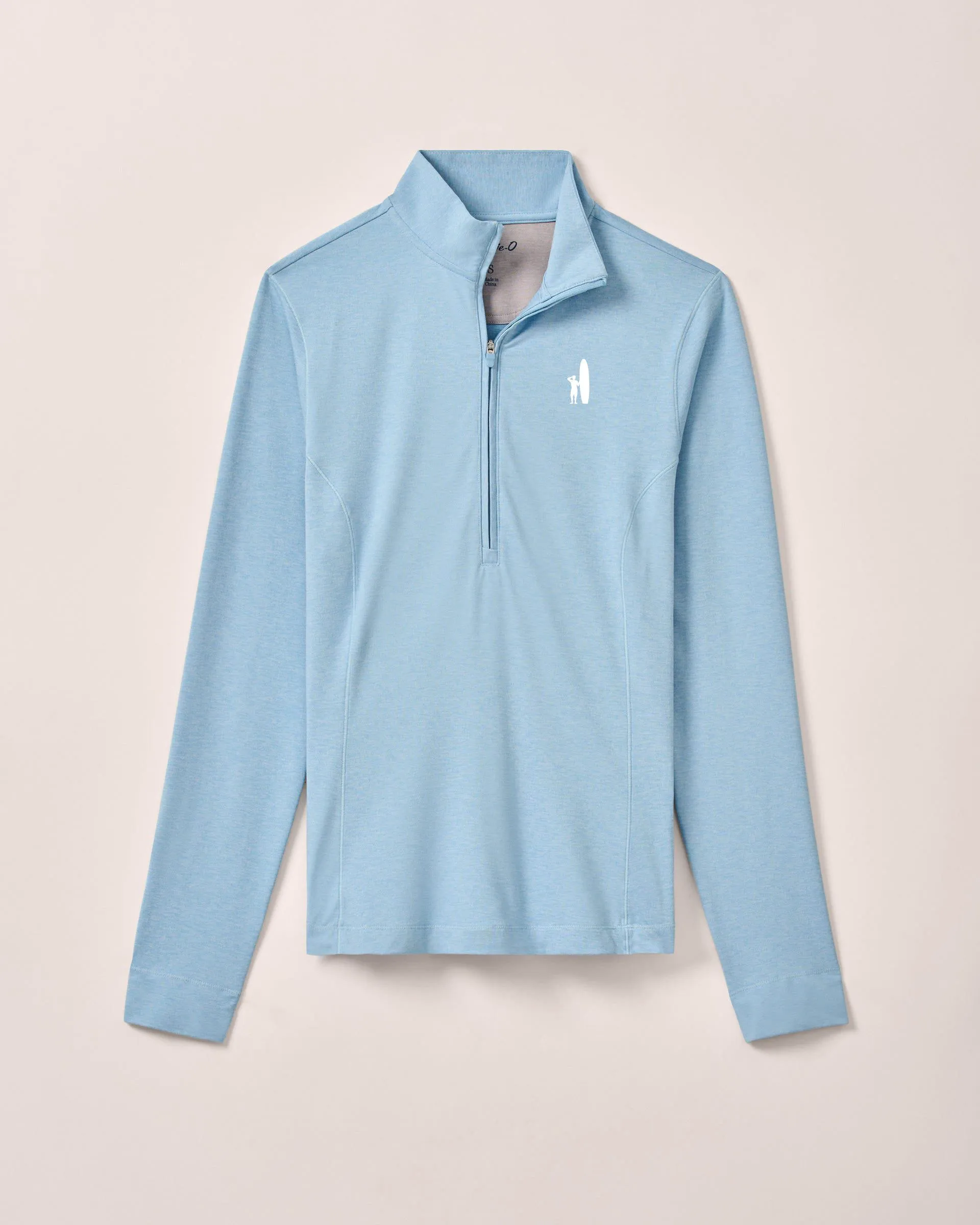Women's Custom Surfer Logo Susie Performance 1/4 Zip sold by Johnnie-O product image thumbnail 5