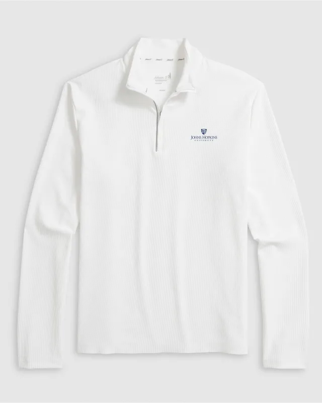 Johns Hopkins Hoppin Performance 1/4 Zip sold by Johnnie-O