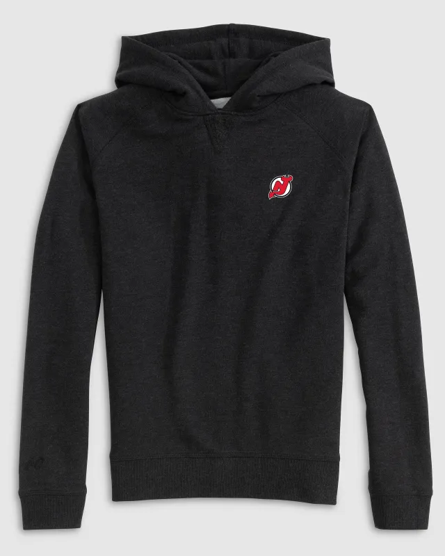 New Jersey Devils Freeman Hoodie Jr. Sweatshirt sold by Johnnie-O