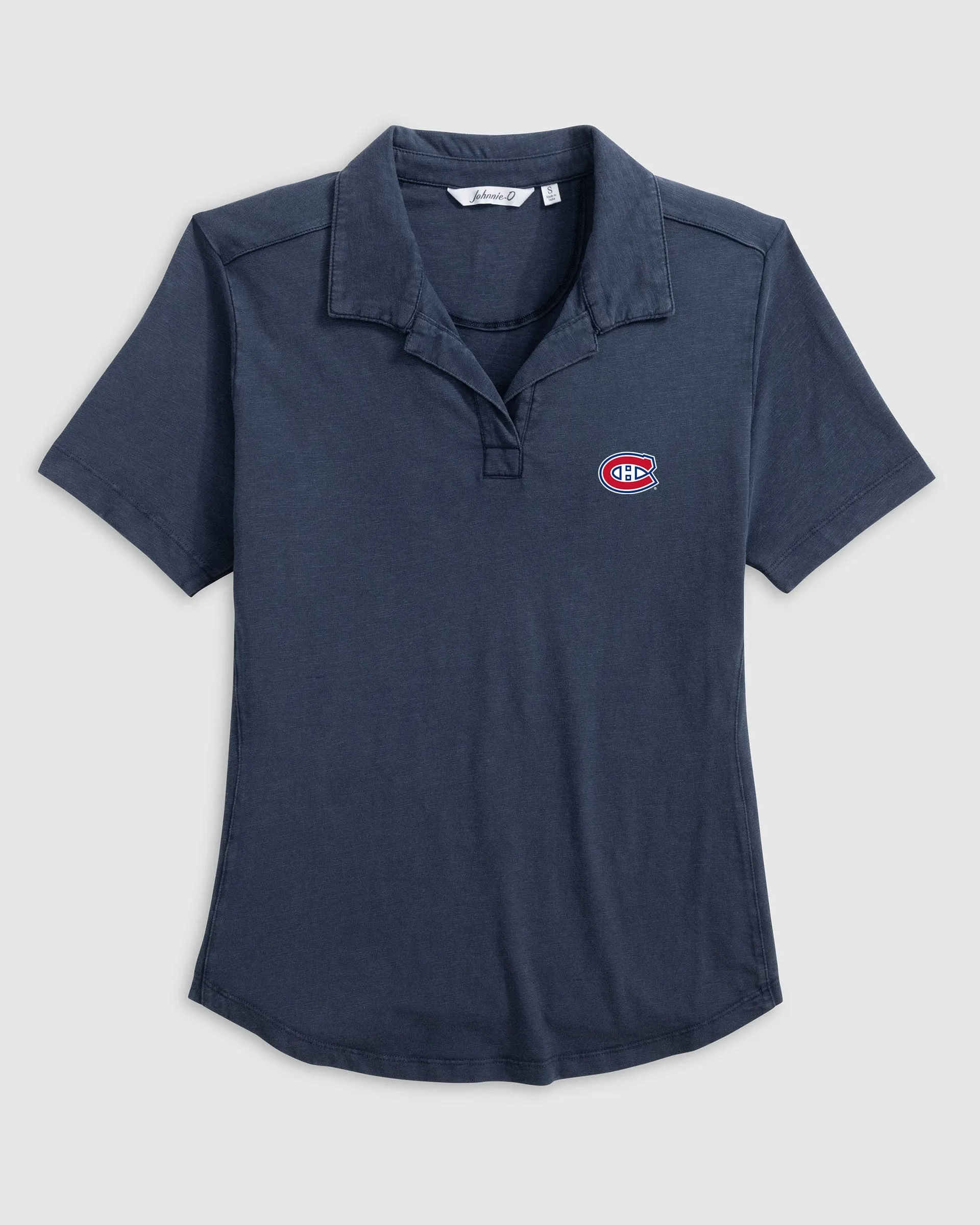 Women's Montreal Canadiens Coastal Wash Polo sold by Johnnie-O
