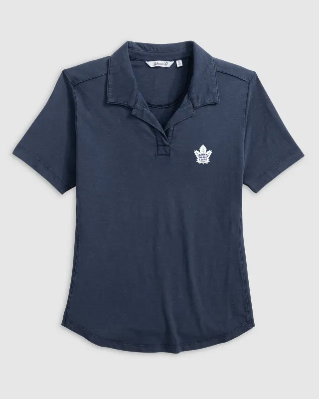 Women's Toronto Maple Leafs Coastal Wash Polo sold by Johnnie-O