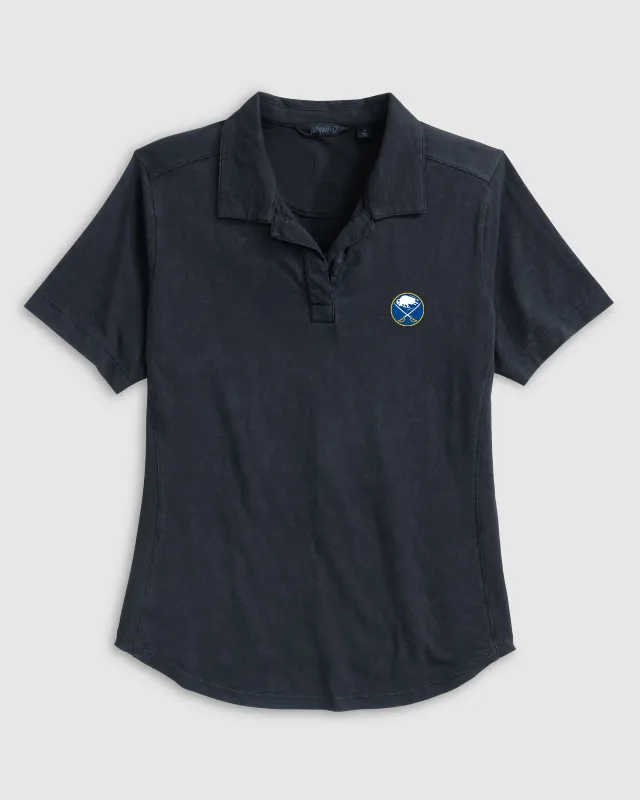 Women's Buffalo Sabres Coastal Wash Polo sold by Johnnie-O