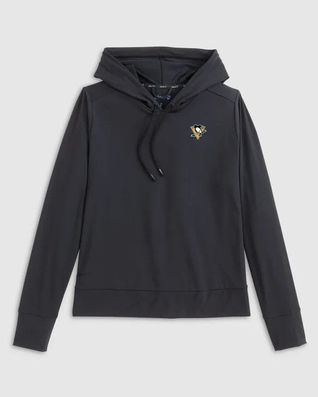 Women's Pittsburgh Penguins Nalla Performance Hoodie sold by Johnnie-O
