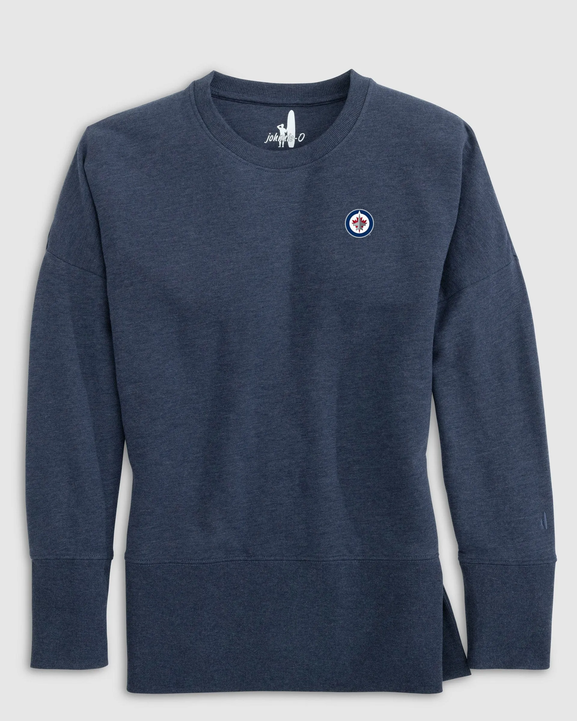 Women's Winnipeg Jets Brittany Crewneck Sweatshirt sold by Johnnie-O