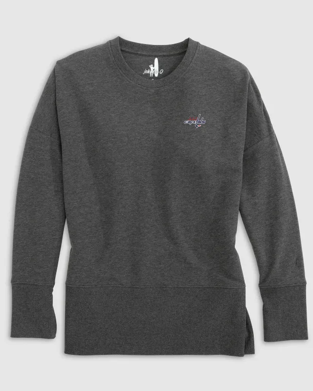Women's Washington Capitals Brittany Crewneck Sweatshirt sold by Johnnie-O