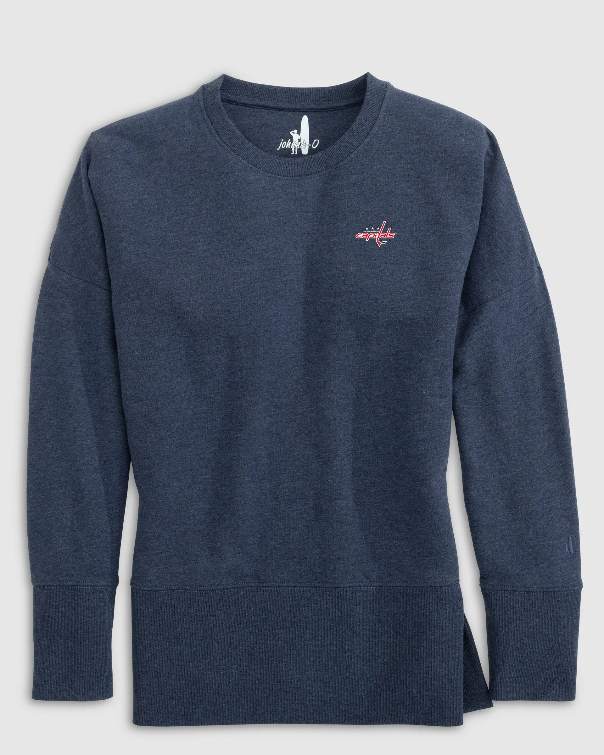 Women's Washington Capitals Brittany Crewneck Sweatshirt sold by Johnnie-O product image thumbnail 2