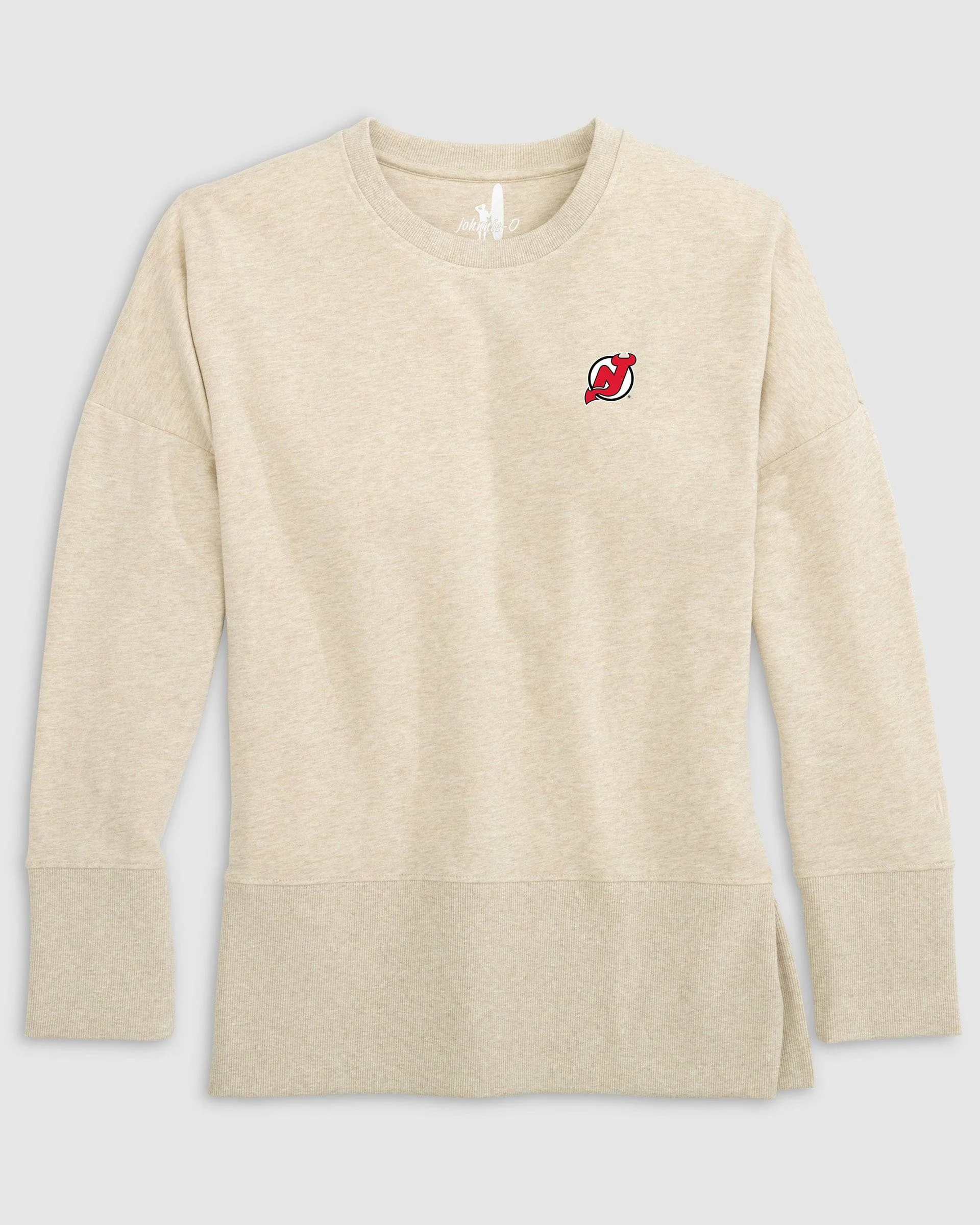 Women's New Jersey Devils Brittany Crewneck Sweatshirt sold by Johnnie-O product image thumbnail 2
