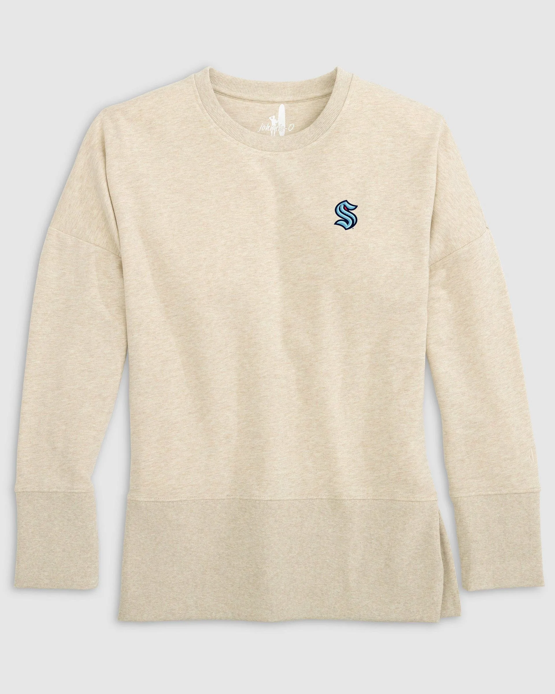 Women's Seattle Kraken Brittany Crewneck Sweatshirt sold by Johnnie-O product image thumbnail 3