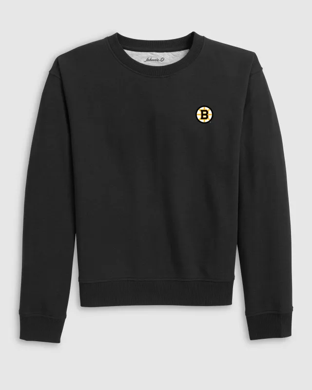 Women's Boston Bruins Penny Crewneck Sweatshirt sold by Johnnie-O