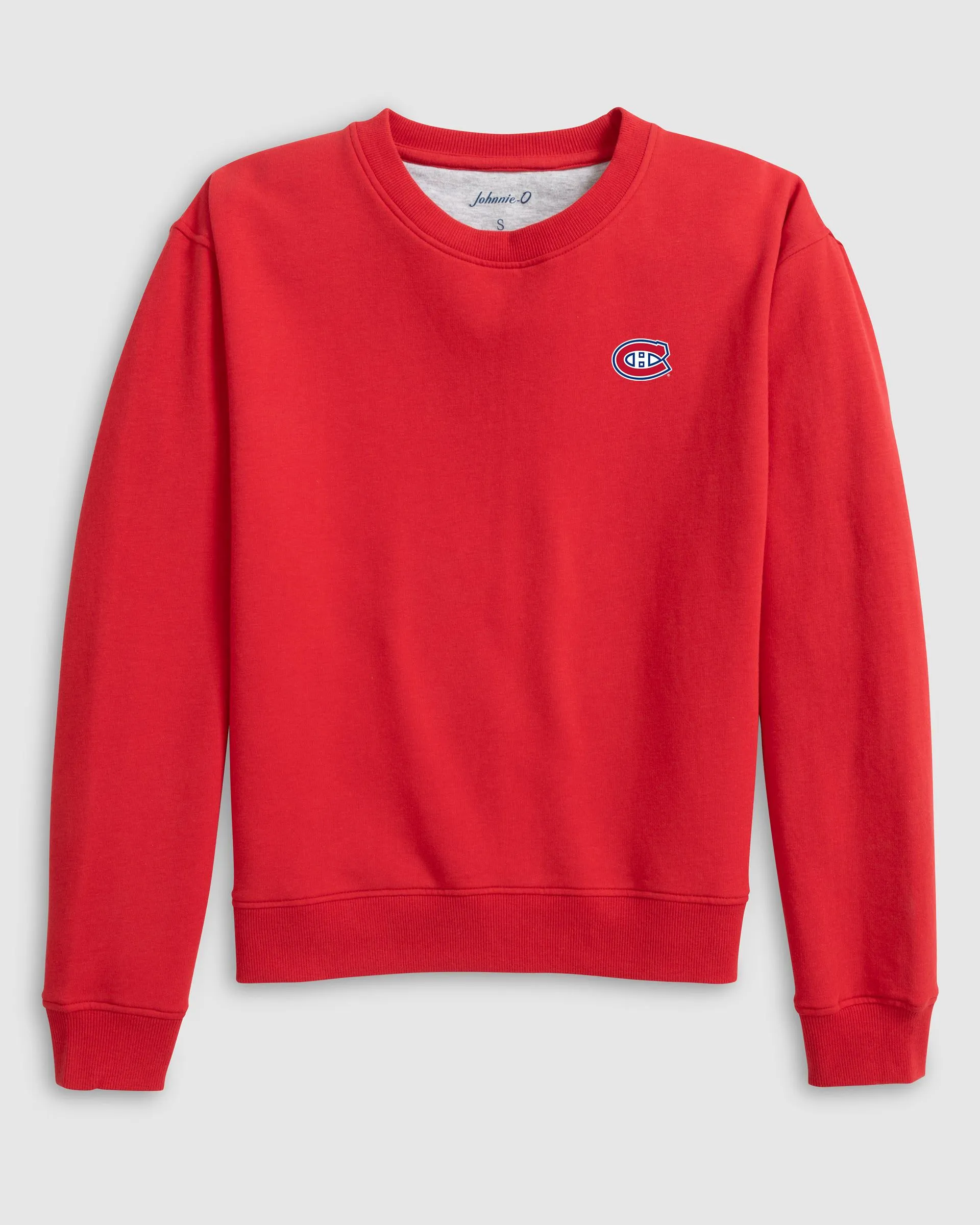 Women's Montreal Canadiens Penny Crewneck Sweatshirt sold by Johnnie-O product image thumbnail 4