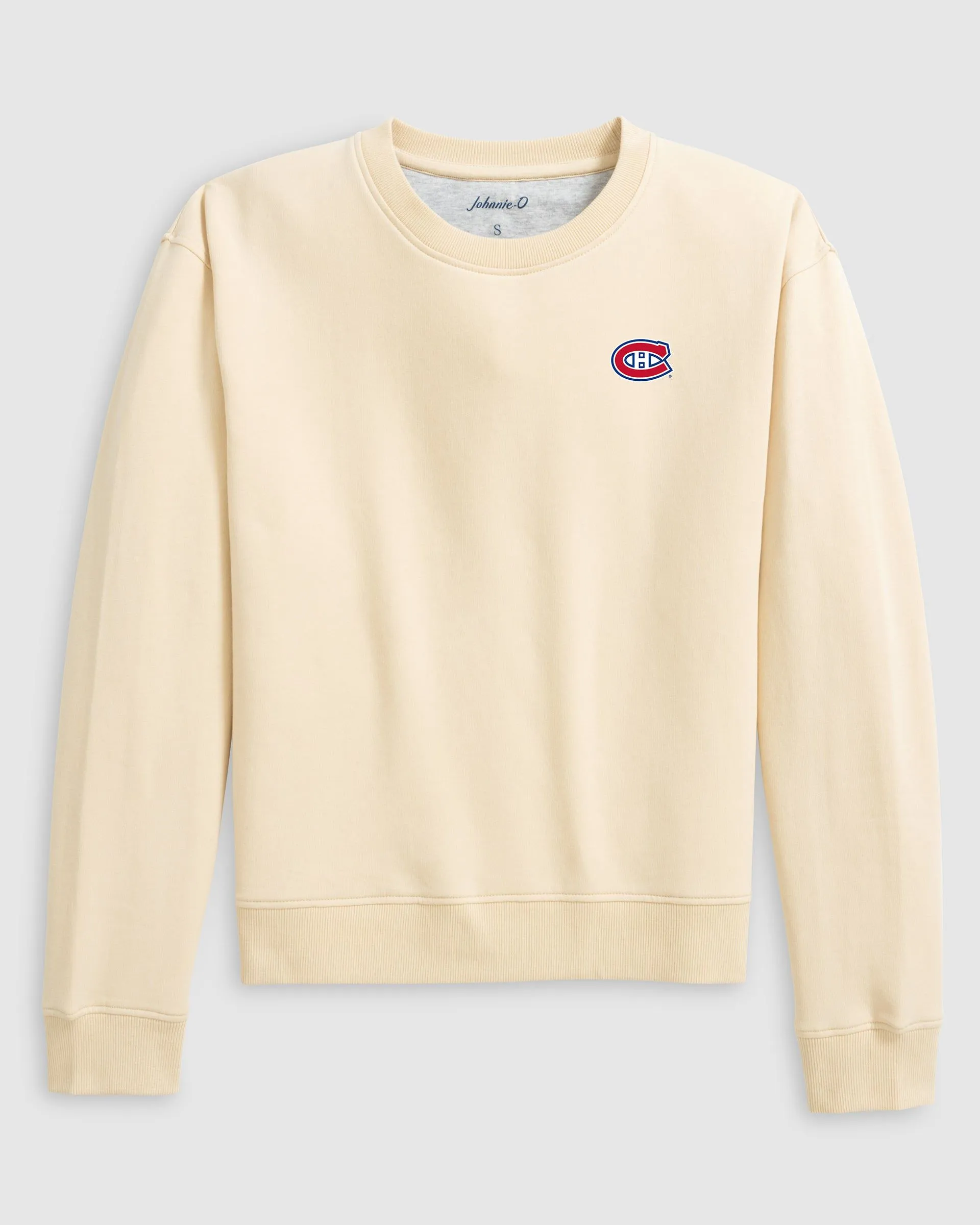 Women's Montreal Canadiens Penny Crewneck Sweatshirt sold by Johnnie-O product image thumbnail 3