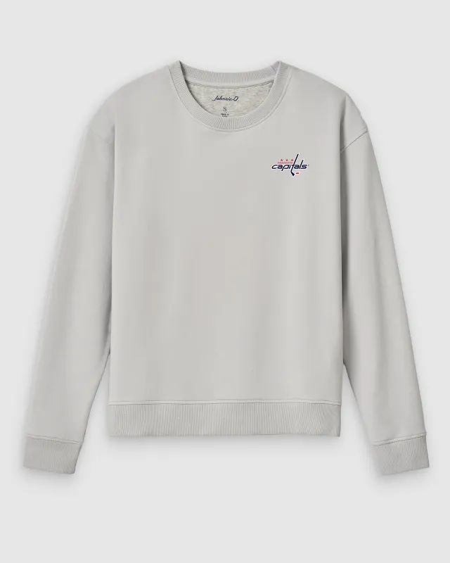 Women's Washington Capitals Penny Crewneck Sweatshirt sold by Johnnie-O