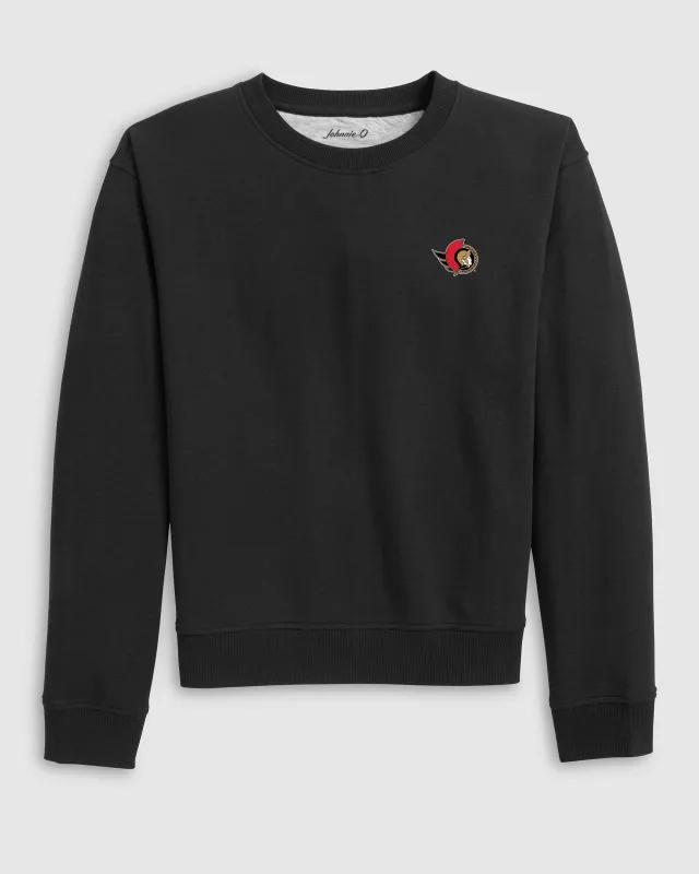 Women's Ottawa Senators Penny Crewneck Sweatshirt sold by Johnnie-O