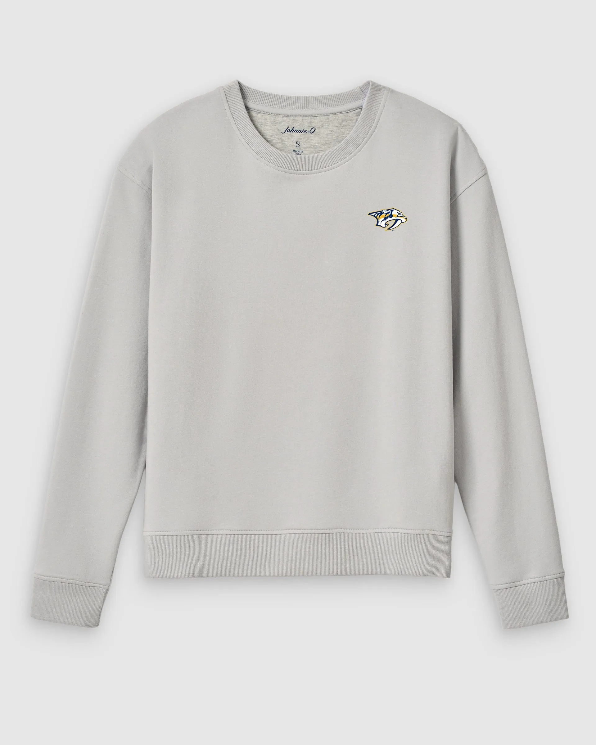Women's Nashville Predators Penny Crewneck Sweatshirt sold by Johnnie-O