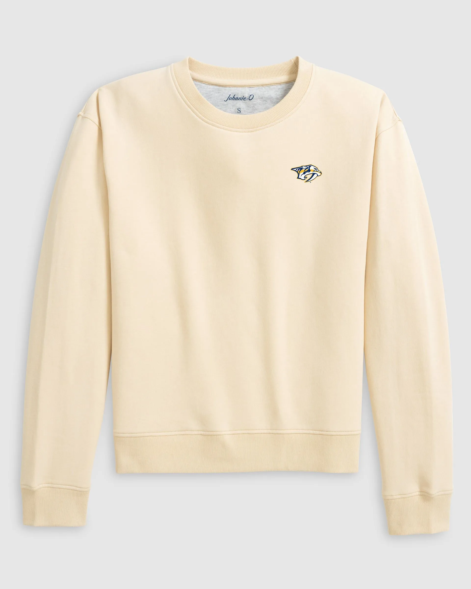 Women's Nashville Predators Penny Crewneck Sweatshirt sold by Johnnie-O product image thumbnail 3