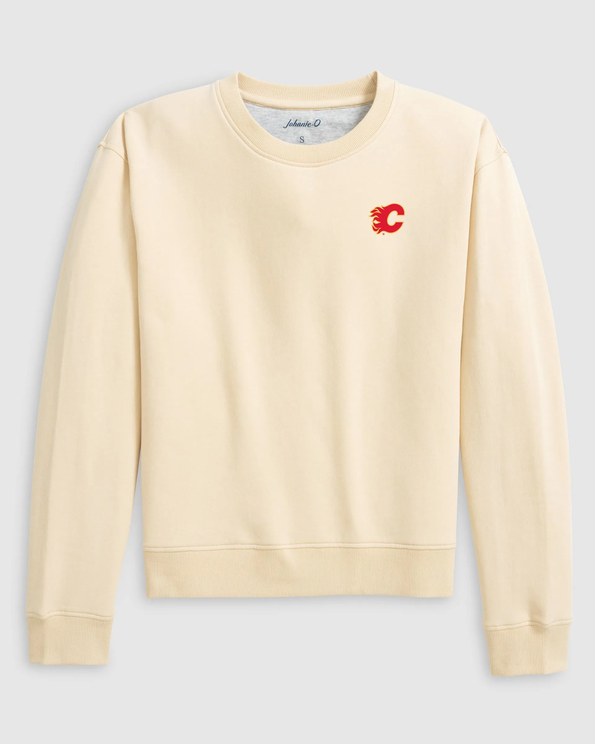 Women's Calgary Flames Penny Crewneck Sweatshirt sold by Johnnie-O product image thumbnail 3