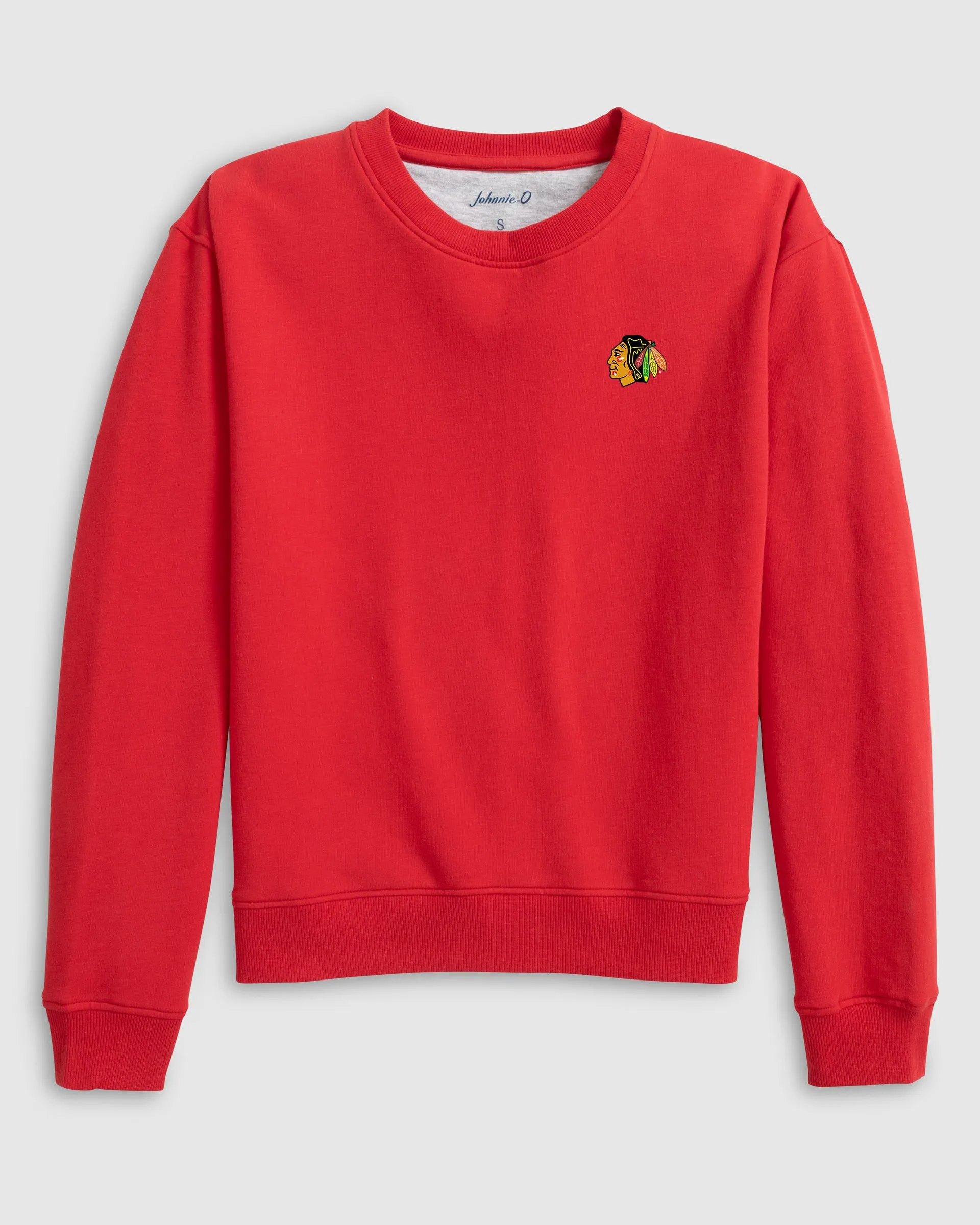 Women's Chicago Blackhawks Penny Crewneck Sweatshirt sold by Johnnie-O product image thumbnail 4