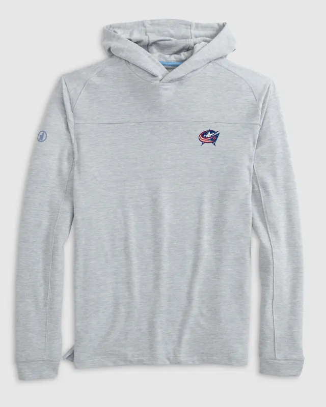 Columbus Blue Jackets Remmy Lightweight Performance Hoodie sold by Johnnie-O