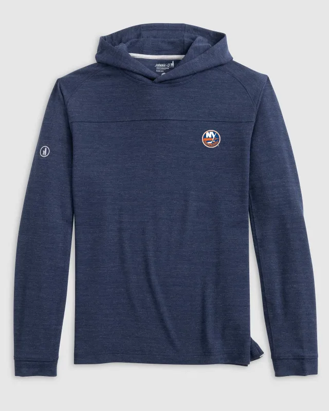 New York Islanders Remmy Lightweight Performance Hoodie sold by Johnnie-O