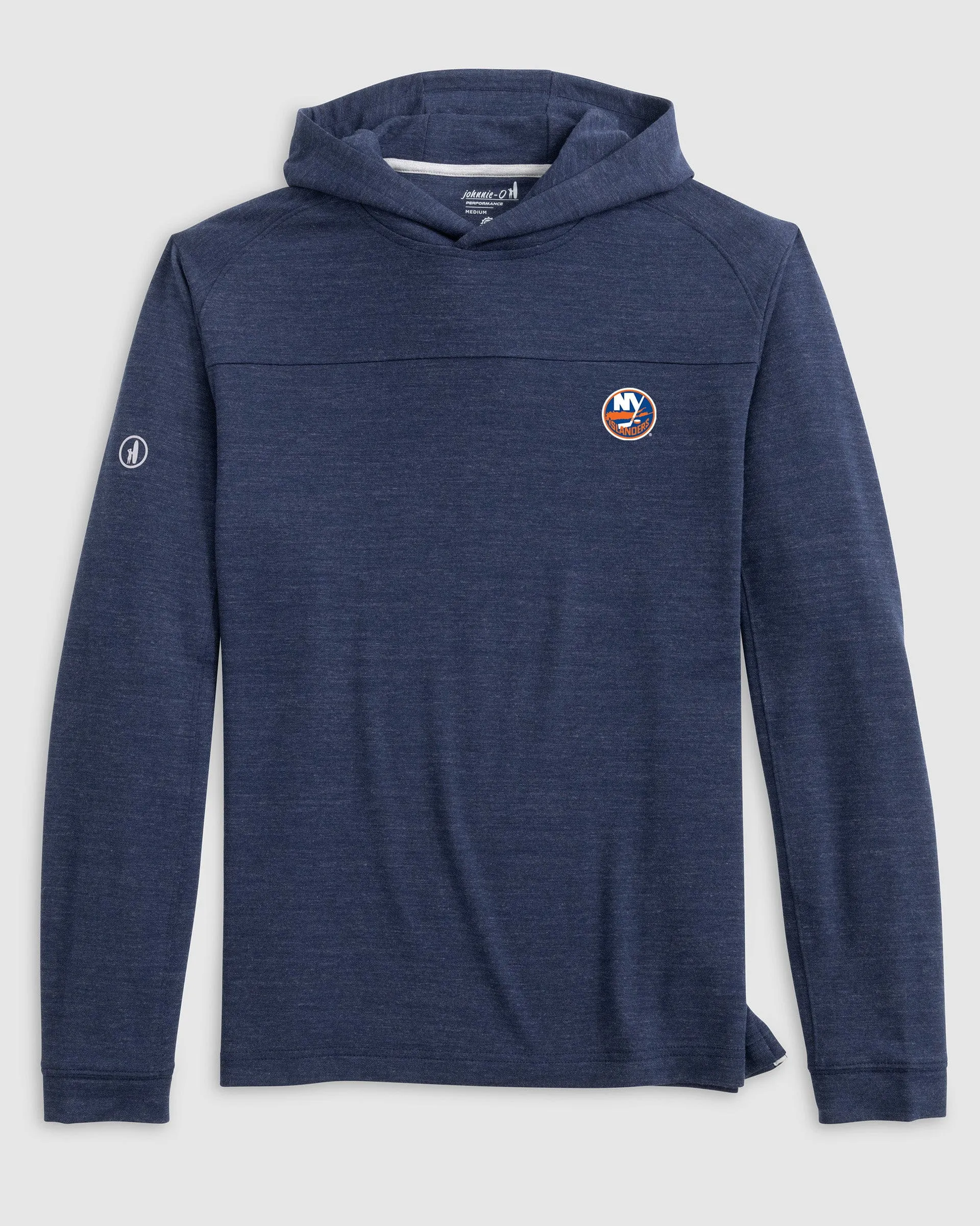 New York Islanders Remmy Lightweight Performance Hoodie sold by Johnnie-O