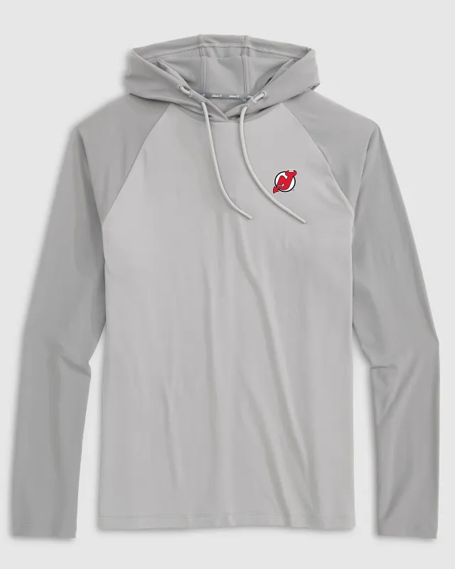 New Jersey Devils Penns Performance Hoodie made by Johnnie-O