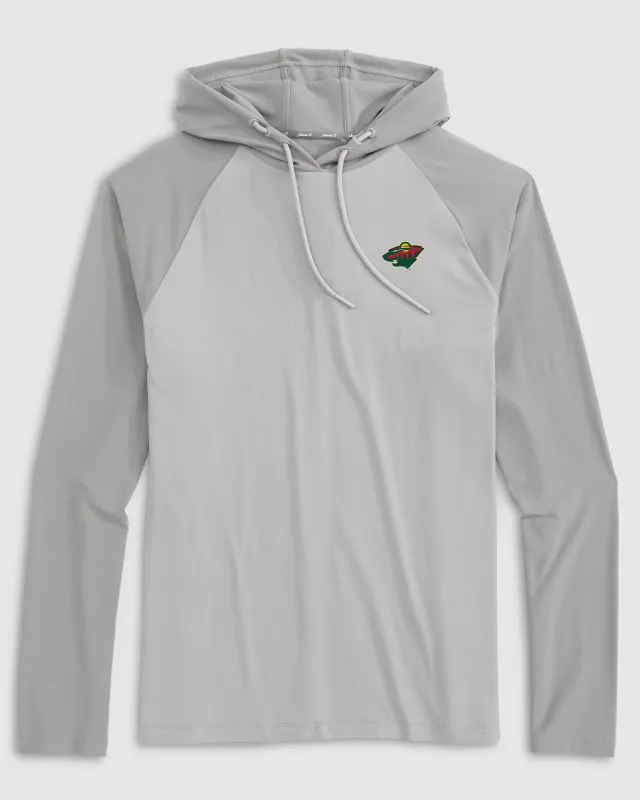 Minnesota Wild Penns Performance Hoodie sold by Johnnie-O