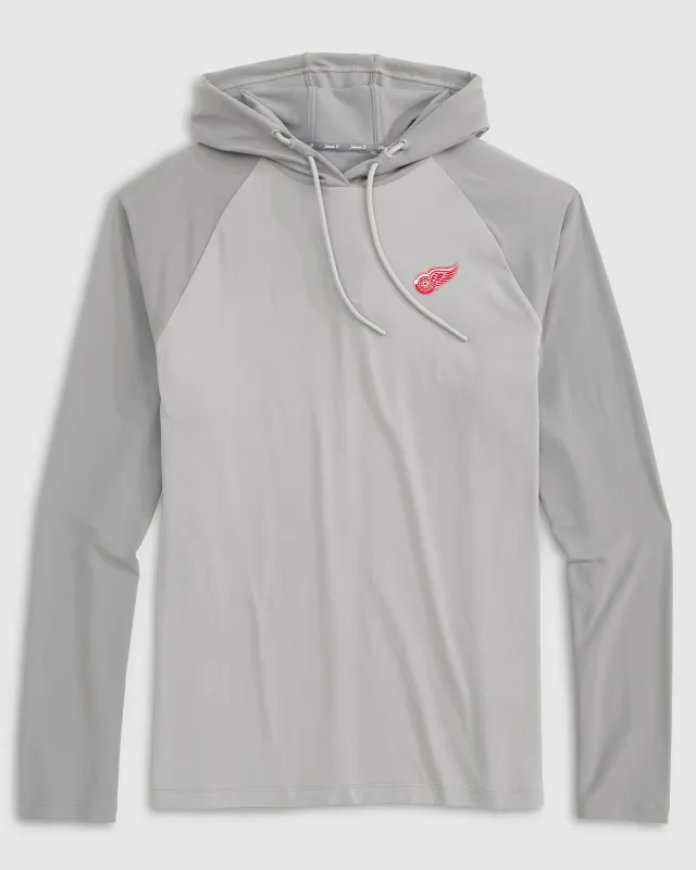 Detroit Redwings Penns Performance Hoodie made by Johnnie-O