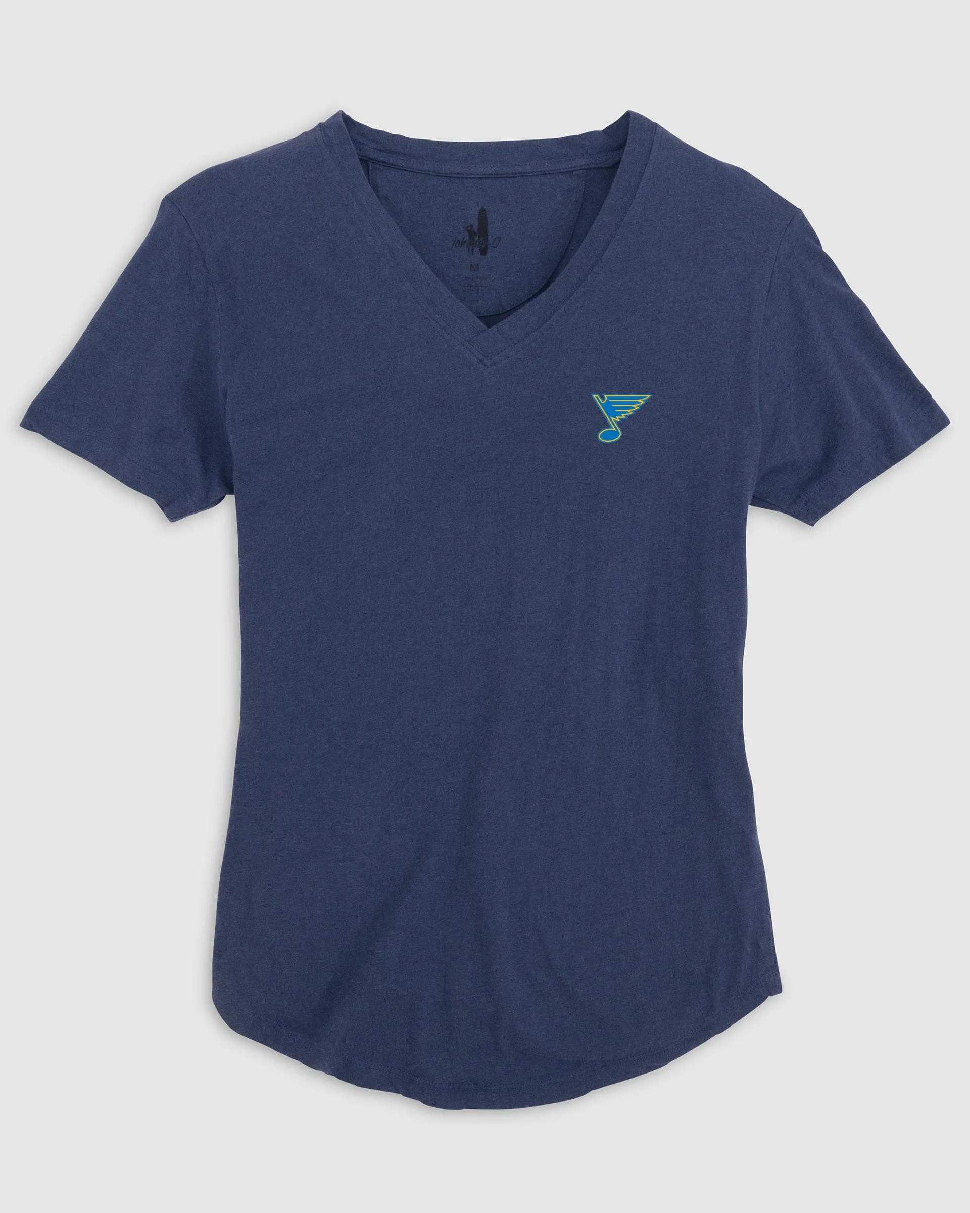 Women's St. Louis Blues Merediths V-Neck T-Shirt sold by Johnnie-O product image thumbnail 2
