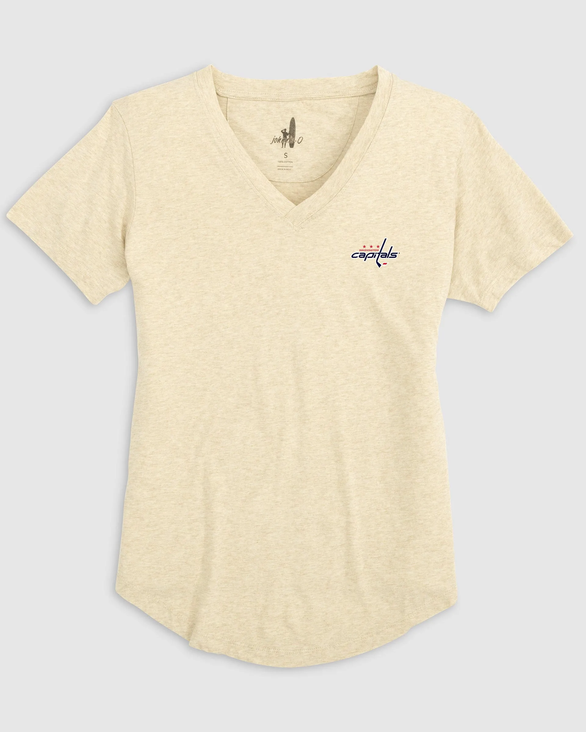 Women's Washington Capitals Merediths V-Neck T-Shirt sold by Johnnie-O product image thumbnail 2