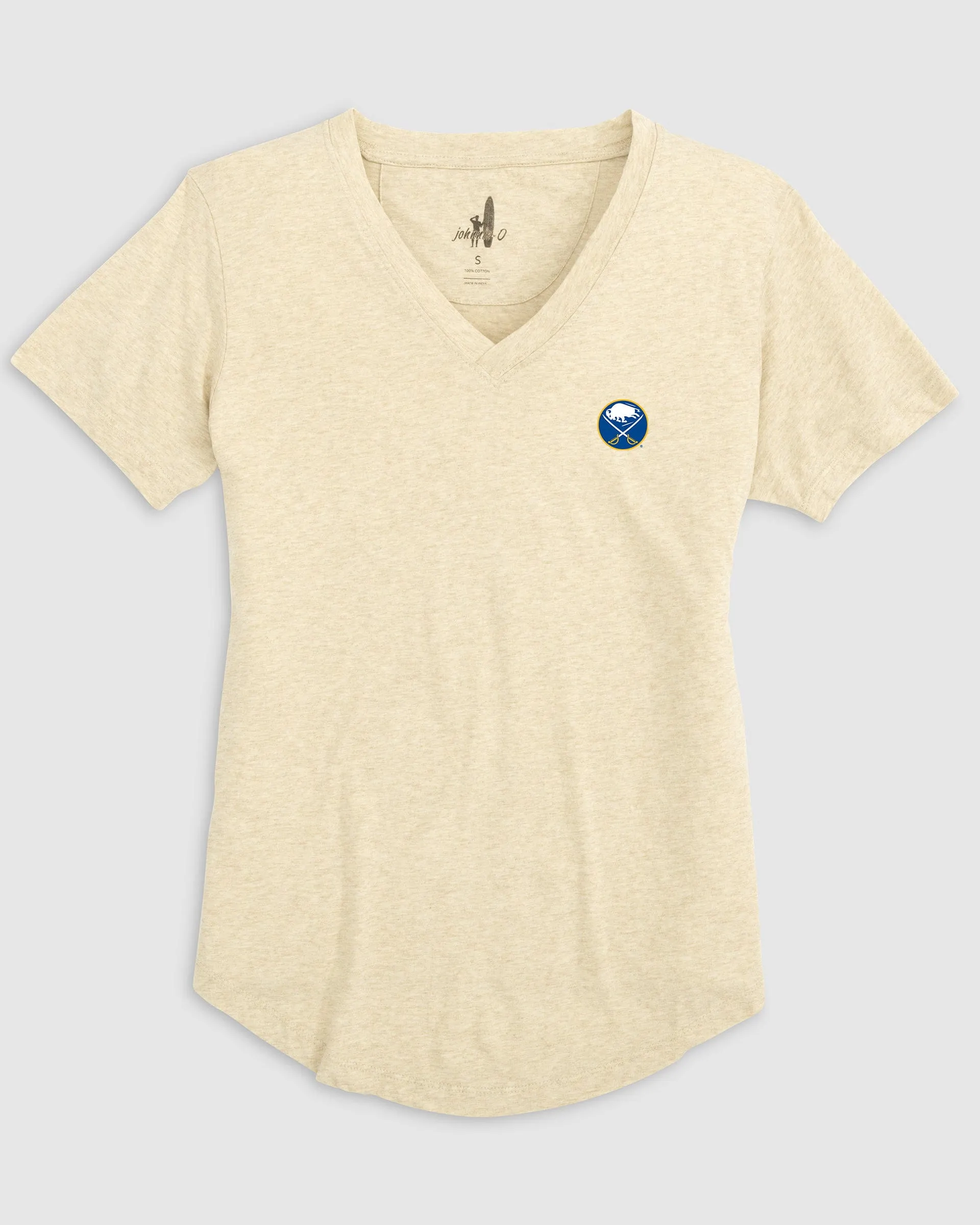 Women's Buffalo Sabres Merediths V-Neck T-Shirt sold by Johnnie-O product image thumbnail 2