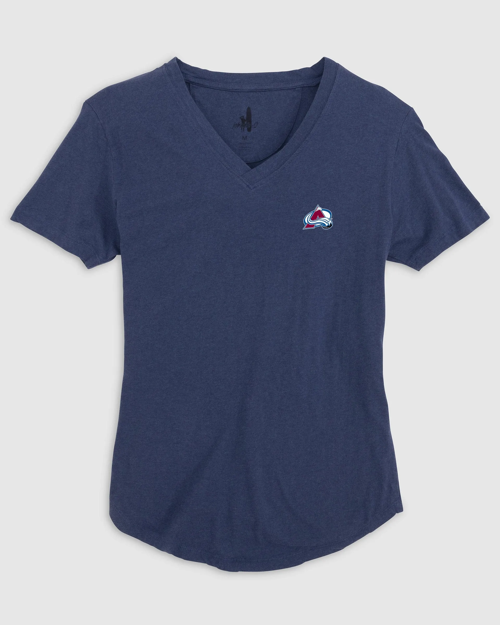 Women's Colorado Avalanche Merediths V-Neck T-Shirt sold by Johnnie-O product image thumbnail 4